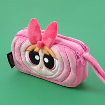 파워퍼프걸 사각파우치 귀여운 블로섬 버터컵 버블스 펜 필통 다용도 파우치