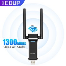 데스크탑무선랜카드 와이파이6 동글 어댑터 수신기 블루투스 edup ax 1800mbps, ep-ac1698 1300m