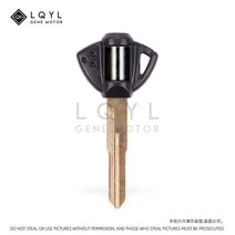 바이크키복사 보조키 열쇠복사 탑케이스 사이드 LQYL 빈 키 오토바이 교체 Uncut 스즈키 GSX600F GSR750 SV, 04 1 PCS Black R