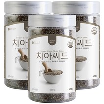 바로푸드 치아씨드 400g, 3통