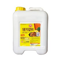 오뚜기 돼지갈비 큰양념10kg, 10kg, 1개