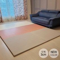 소리안나) 30t 3층구조 파스텔 층간소음방지매트 1m, 30T 3층_우드/린넨
