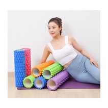 신광 하드타임 피트니스 롤러, 블루60cm