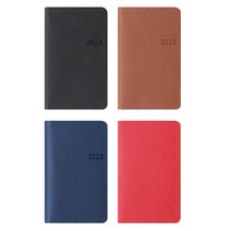 2023년 양장플래너 40절 1면1일 다이어리 데일리 수첩, 레드