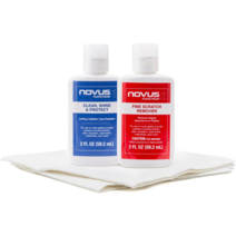 노부스 NOVUS-PK2 플라스틱 클린 샤인 1 파인 스크래치 리무버 2 2온스, 2온스 병