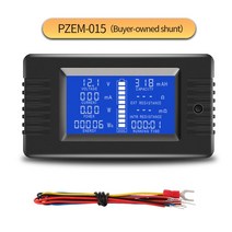 측정 측량도구 캘리퍼 노기스 디지털 DC 0-200V 300A 전압계 전류계 자동차 배터리 테스터 용량 저항 측정, 02 PZEM015 no shunt