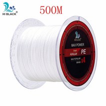 볼링 아대 볼링용품 손목신제품 2019 M 300M 500M 4 가닥 8-80LB 꼰 낚싯줄 PE 다목적 브레이드 라인 와이, 06 White 500M_04 16LB 0.14MM