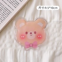 따뜻 캐릭터 손난로 자발열 큐트 똑딱이 미니손난로 휴대용 핫팩, L