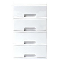 블랑 서랍장 18 화이트 4단 창신리빙, 본상품선택, 본상품선택