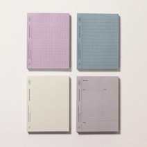 [바보사랑] 시그니쳐 메모패드, 옵션:003플레인