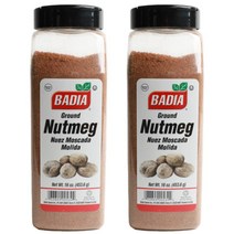 바디아 그라운드 넛메그, 453.6g, 2개