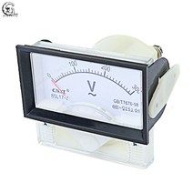 전압계 85L17 AC 100V 70*40mm 직사각형 아날로그 볼트 전압 패널 미터, 02 150V