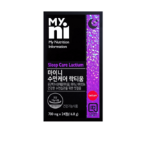 마이니 수면케어 락티움 700mg x 24정, 1개