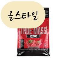 올스타일 신타6 트루매스 1200 분리유청 단백질 프로틴 딸기맛 4.71kg 포대 미국직구, 1개