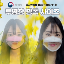 공공기관 우선대상 기업 나라장터 혁신제품 (핑크/화이트)선정 입이보이는 투명마스크 립리딩 영업 강의, K(성인용)핑크, 1개