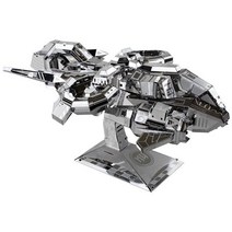 MU 3D입체퍼즐 메탈퍼즐 스페이스 건쉽(실버) 스타크래프트 트랜스포머 만들기, 이미지 확인, 2인용