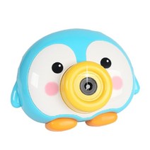 드림팩토리_(개별박스포장) 어린이 선물 비눗방울 카메라 자동 버블건 펭귄 7753 (건전지 작동) 놀이 비누 도구_드림팩토리, 옵-션이_없는_상품, 옵-션이_없는_상품