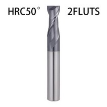 카바이드 밀링 엔드밀 커팅 밀링 커터 세트, HRC50 2Fluts_D3.5XD4X50