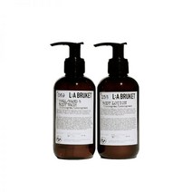 [국내정품]라부르켓 [라부르켓] 듀오 키트 1 바디 워시 & 로션 레몬그라스 190ml 2ea, 투명_F