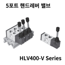 YPC 핸드레버밸브 HLV420-D-V 더블형 Rc1/4