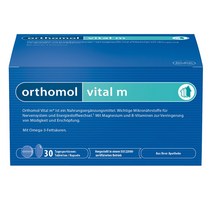 ORTHOMOL Vital M 오쏘몰 바이탈M 30일치 정제/캡슐 마그네슘 비타민B 오메가3 남성용 피로회복제