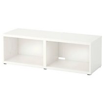 이케아 BESTÅ 베스토 TV장식장 화이트120x40x38 cm 원룸 거실장 티비선반 더원트홈, 블랙브라운