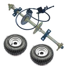 고카트고카트 리어 액슬 키트 휠 스프로킷 브레이크 어셈블리 디스크 허브 버기 쿼드 바이크용 29 인치 110, 한개옵션0, 한개옵션1