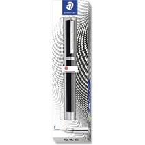 스테들러 만년필 F촉 4컬러 (잉크파란색) Triplus 474 F, 골드, 기본