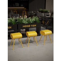 커피숍 인더스트리얼 의자 스툴 컬러 낮은 체어 스텐, 화이트