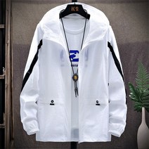 KORELAN_남성 자외선차단 자켓 바람막이 얇은 여름 드집업 자켓 빅사이즈KORELAN