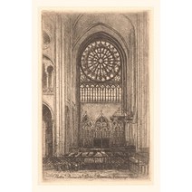 (영문도서) Vintage Journal Rose Window at Notre Dame Cathedral Paperback, Found Image Press, English, 9781669517139