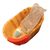 히노끼 전신 욕조 나무 사우나 가정용 목욕기 히노키탕 대형 핀란드 목욕통, 80x50x50+25 두꺼운가방