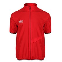 제트 BOVK-311 반팔 바람막이 레드