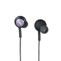 dodocool AKG 라인 컨트롤 이어폰 3.5mm 플러그 적합안드로이드 삼성 S8 매치, 검정색