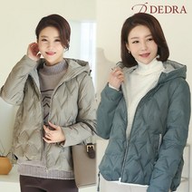 엄마옷 OUB6108 V펀치숏패딩 50대 여성의류중년여성의류 빅사이즈