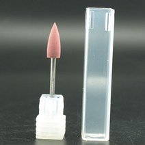 네일비트 네일파일 새로운 프로 날카로운 모양의 페디큐어 키트 고무 실리콘 폴리 셔 그라인딩 헤드 2.35, 05 Pink 400Grit