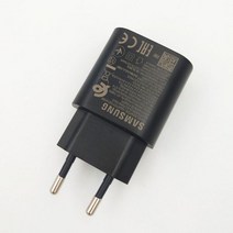 무선 충전기 오리지널 삼성 호환 25W 슈퍼 고속 USB 타입 C PD 케이블 갤럭시 노트 20 S20 S21 울트라 A52S A71 A70 A72 A53 F52 FE, CN, [02] Black EU Charger