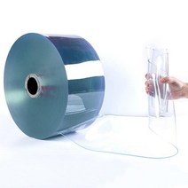 PVC 비닐커튼 롤 원단 자재 공장 작업장 물류창고 출입문 현관문 바람막이 비닐커튼, 1개
