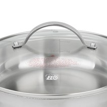 독일 ELO ELO 취리히 통3중 스텐 전골 팬 24cm, 상세 설명 참조, 단일옵션