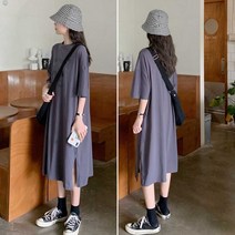 캐주얼 여친룩 여름 데일리룩 여자 빅사이즈 원피스 0.9688ea