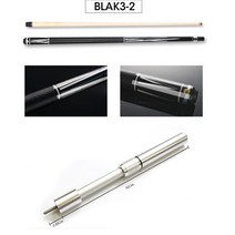 당구큐 당구용품 카본큐 BLAK 블랙 실버 중국 익스텐션 신제품, 10.BLAK32 with Silver - 9.5mm