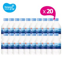 동원F&B 동원샘물 생수 300ml 20병, 단품없음