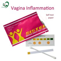 50 pcs 여성 자체 테스트 카드 질 PH 스트립 키트 소변 기관 질염 세균 아구창, 한개옵션0