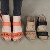 강북오빠 아메리칸 G등밴드 여성 통굽 샌들