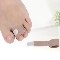 2pc fabric toe finger straightener hammer toe hallux valgus 교정 붕대 발가락 분리기 splint wrap 발 케어 도구