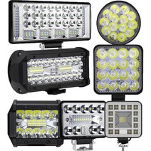 써치라이트 집어등 LED 수중 작업등 화물차 해루질 랜턴 장비 서치라이트 렌턴, 3인치 4LED 20W