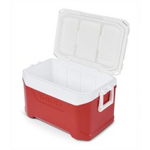 이글루 래티튜드 쿨러 아이스박스, Red, 47.3L