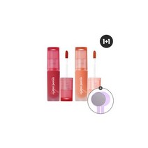[페리페라] [1+1] 잉크무드매트틴트 + [증정] 페리페라 스마일 손거울 (퍼플), 001 코랄대주주 002 원앤온리