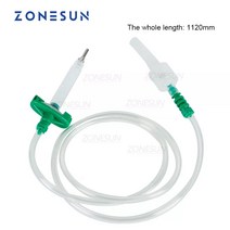 액상충진기 ZONESUN 자동 전기 액체 부품 용 핀 홀드 노즐, 한개옵션0