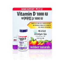 웨버네추럴 비타민D 250캡슐